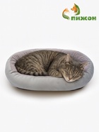 Лежанка для животных, 50×45 см, серый - фото 809201575