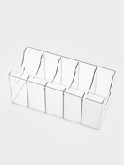 Органайзер для ремней 5 мест, 24×13×13 см, пластик, прозрачный - Фото 6