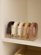 Органайзер для ремней 5 мест, 24×13×13 см, пластик, прозрачный - Фото 8