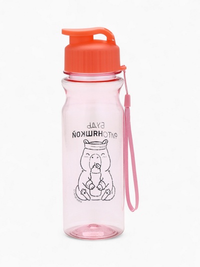 Бутылка для воды пластиковая «Капибара», 500 мл