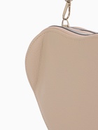 УЦЕНКА Сумка женская кросс-боди на молнии, в форме сердца, 20×5×16 см, бежевая - Фото 13