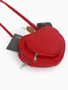 УЦЕНКА Сумка женская, 20×5×16, 2 отд на молнии, длин ремень, красный - Фото 22