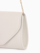 УЦЕНКА Сумка жен 24×4.5×11 см, отд на клапане, дл ремень цепь, белый - Фото 11