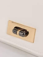 УЦЕНКА Сумка жен 24×4.5×11 см, отд на клапане, дл ремень цепь, белый - Фото 12