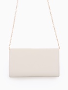 УЦЕНКА Сумка жен 24×4.5×11 см, отд на клапане, дл ремень цепь, белый - Фото 15