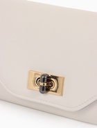 УЦЕНКА Сумка жен 24×4.5×11 см, отд на клапане, дл ремень цепь, белый - Фото 18