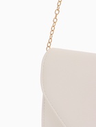 УЦЕНКА Сумка жен 24×4.5×11 см, отд на клапане, дл ремень цепь, белый - Фото 19