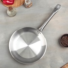 УЦЕНКА Сковорода d=260/50 тройное дно, ИНДУКЦИЯ - Фото 2