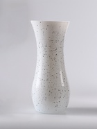 Ваза "Крапле" белый, волна 26 см - фото 54810415