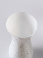 Ваза "Крапле" белый, волна 26 см - фото 54810416