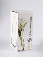 Ваза "Крапле" белый, волна 26 см - фото 54810417