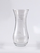 Ваза «Бриз», дымка, h=26 см, стекло, прозрачная 10921226