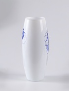 Ваза "Гжель на белом" 26 см - фото 54810485