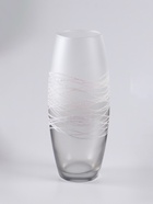 Ваза «Полли», дымка, овал, h=26 см, стекло 10921229