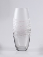 Ваза «Полли», дымка, овал, h=26 см, стекло 10921229