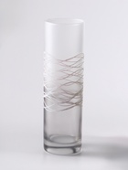 Ваза "Полли" дымка, прямая, 26 см - фото 54810500