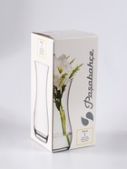 Ваза «Соблазн», волна, h=25.5 см, стекло, бело-серебристая - Фото 8