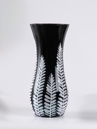 Ваза «Вента», веточки, h=26 см, стекло, чёрная 10921235