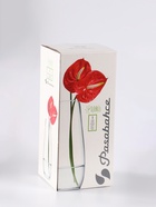 Ваза «Вента», h=26 см, стекло, чёрная - фото 62158083