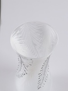 Ваза «Креман», перья, h=26 см, стекло, белая - фото 63122423