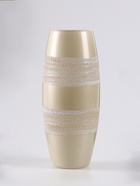 Ваза «Сангрия», жемчуг, h=26 см, стекло, бежевая - Фото 4