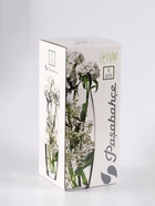 Ваза «Сангрия», жемчуг, h=26 см, стекло, бежевая - фото 63122433