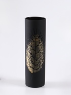 Ваза «Селект», прямая, h=26 см, стекло, чёрная - фото 54810567