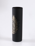 Ваза «Селект», прямая, h=26 см, стекло, чёрная - фото 54810570