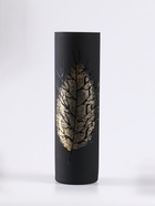 Ваза «Селект», прямая, h=26 см, стекло, чёрная - фото 54810571