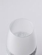 Ваза «Эридан. Белоснежный узор», овал, h=26 см, стекло, белая - Фото 6