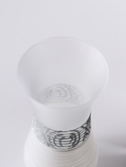 Ваза «Эридан. Белоснежный узор», волна, h=26 см, стекло, белая - Фото 7