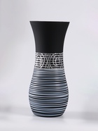 Ваза "Эридан . Узор" чёрный, 26 см - фото 54810587