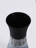 Ваза «Эридан. Узор», h=26 см, стекло, чёрная - Фото 6