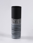 Ваза "Эридан.Узоры" чёрный, 26 см - фото 54810590