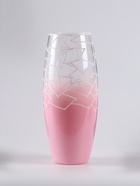 Ваза «Алика», геометрия, h=26 см, розовая - Фото 3