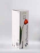 Ваза «Наргиз», розы, прямая, h=26 см, стекло - фото 54810636