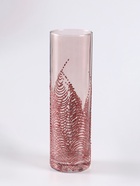 Ваза «Тодес» прямая, h=26 см, стекло, светло-розовая - Фото 3