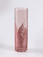 Ваза «Тодес» прямая, h=26 см, стекло, светло-розовая - Фото 4
