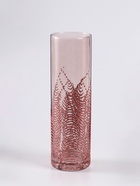 Ваза «Тодес» прямая, h=26 см, стекло, светло-розовая - Фото 5
