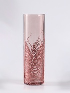 Ваза «Тодес» прямая, h=26 см, стекло, светло-розовая - Фото 6