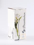 Ваза «Креман» волна, шоколад, h=26 см, стекло, светло-коричневая - Фото 7