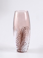 Ваза «Креман» овал, шоколад, h=26 см, стекло, светло-коричневая - Фото 4