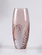 Ваза «Креман» овал, шоколад, h=26 см, стекло, светло-коричневая - Фото 6