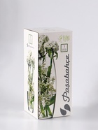 Ваза «Креман» овал, шоколад, h=26 см, стекло, светло-коричневая - Фото 8