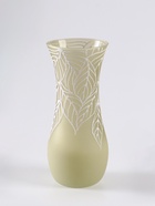 Ваза «Кармен» листопад, волна, h=26 см, стекло, бледно-зелёная - Фото 4