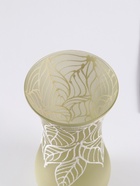 Ваза «Кармен» листопад, волна, h=26 см, стекло, бледно-зелёная - фото 62158093