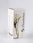 Ваза «Кармен» листья, волна, h=26 см, стекло, пудра - Фото 7