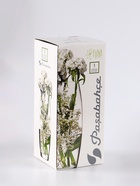 Ваза «Арианна», туман, овал, h=26 см, стекло - Фото 8