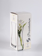 Ваза «Арианна», туман, волна, h=26 см, стекло - Фото 7