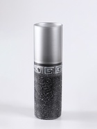 Ваза «Абстракция», полоса, прямая, h=26 см, стекло, серо-чёрная - Фото 3